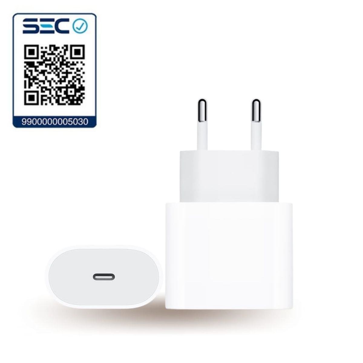 APPLE - Cargador Adaptador Original USB-C 20W