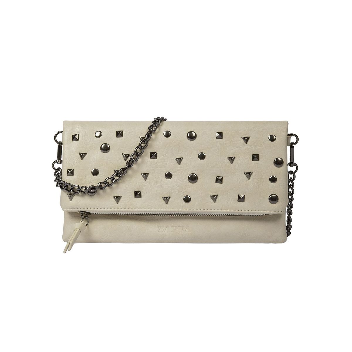 ZAPPA - Cartera Bandolera Tachas Blanco Zappa