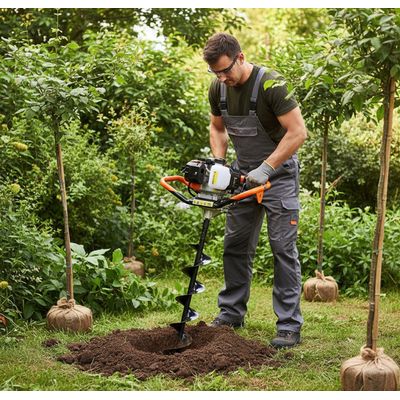 Imagen 2 del producto Ahoyador Barreno + 3 Brocas Licencia Japonés 63cc