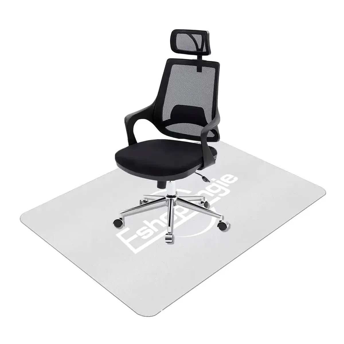 ESHOPANGIE - Alfombrilla Tapete Protector Para Silla De Oficina Piso Pvc 1.2 M 75 Cm