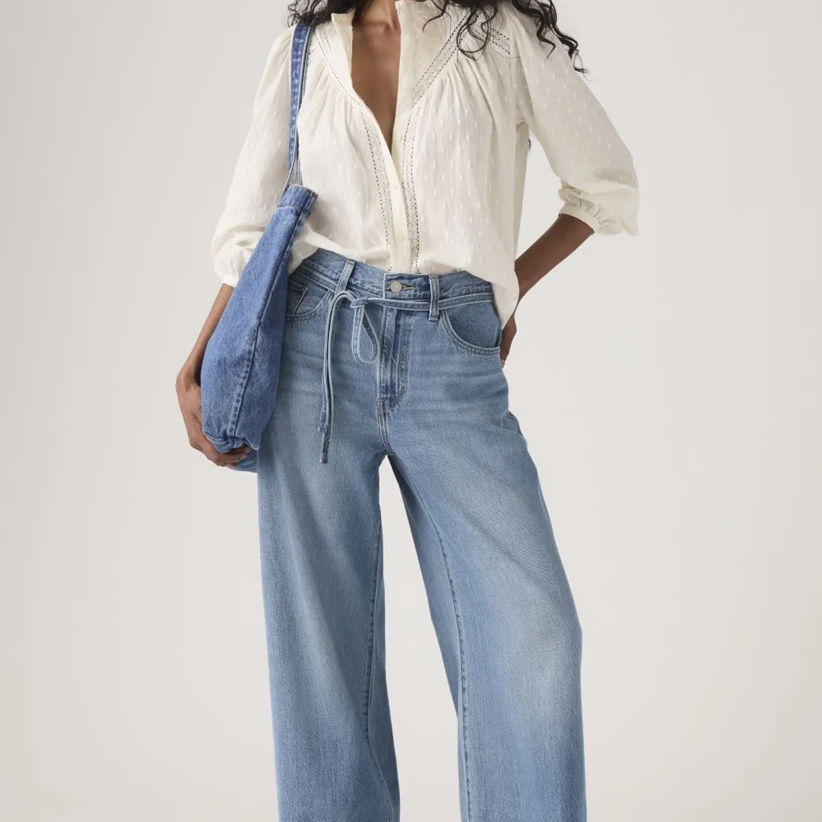 LEVIS - Jeans Mujer Xl Straight Azul Levis