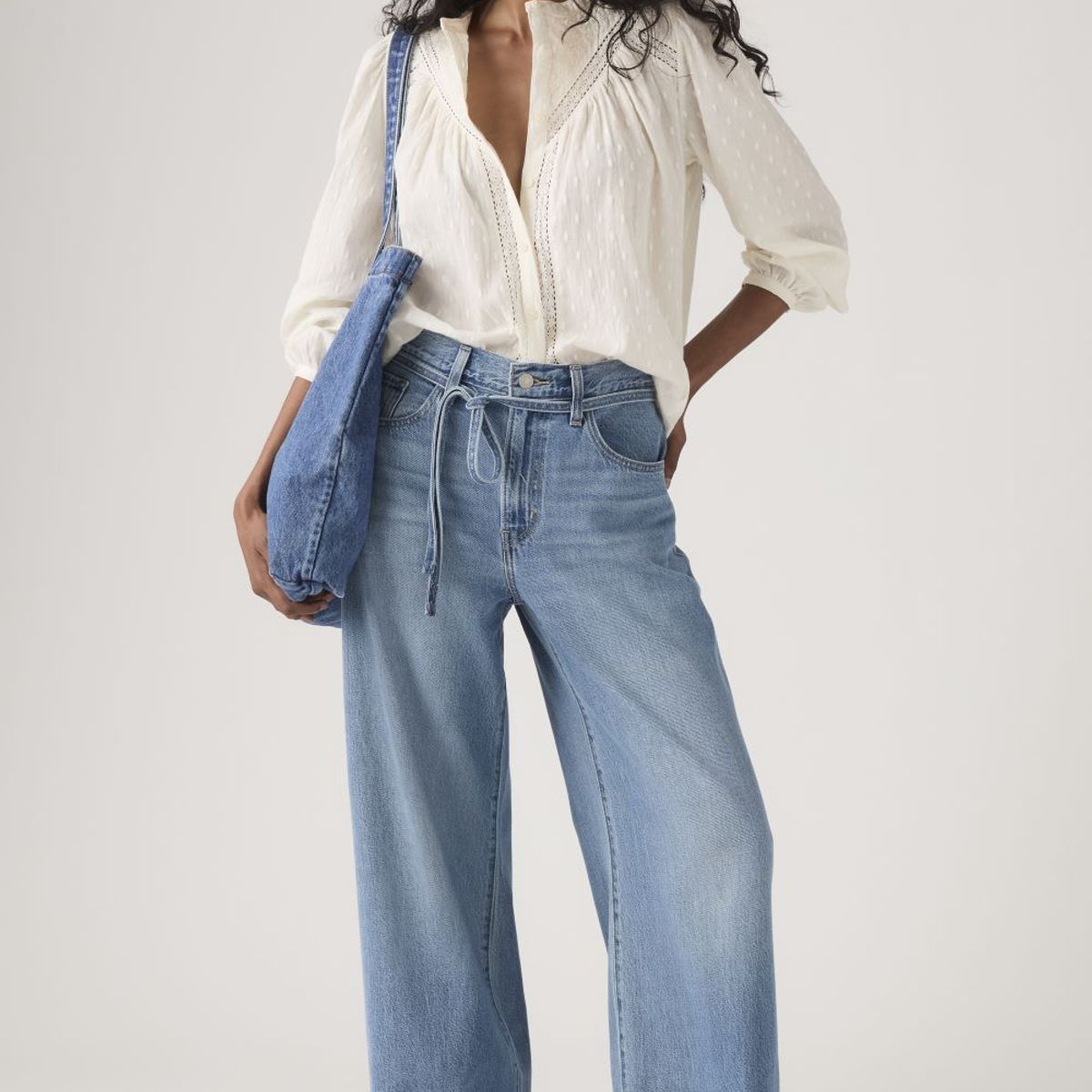 LEVIS - Jeans Mujer Xl Straight Azul Levis