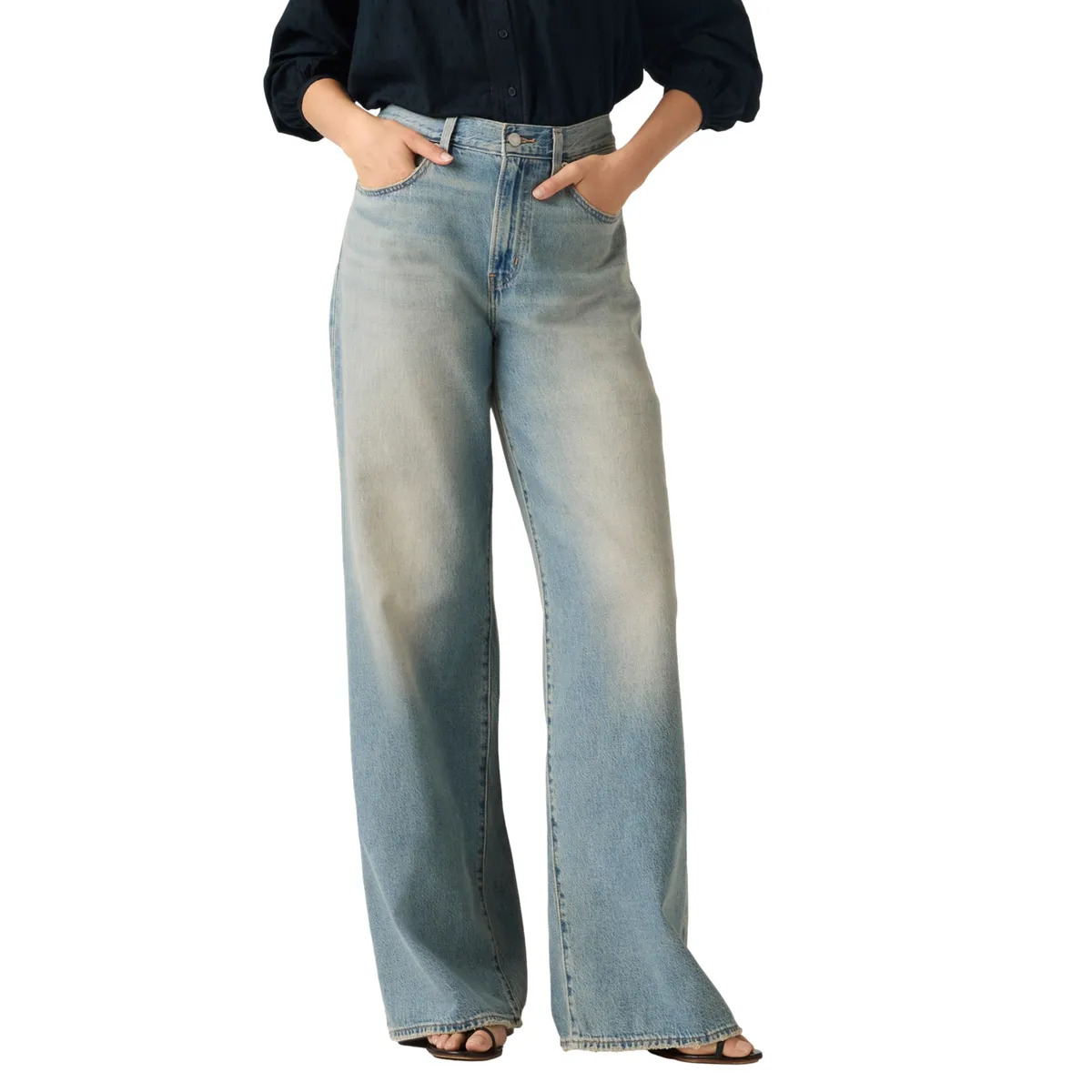 LEVIS - Jeans Mujer Xl Straight Azul Levis