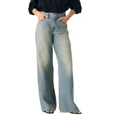 LEVIS - Jeans Mujer Xl Straight Azul