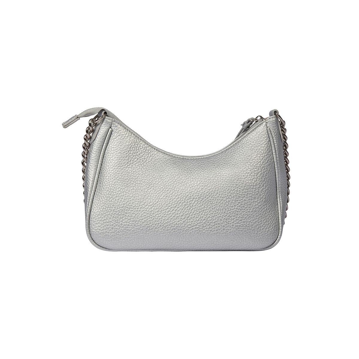 POLLINI - Cartera Tote con cadena Gris Pollini