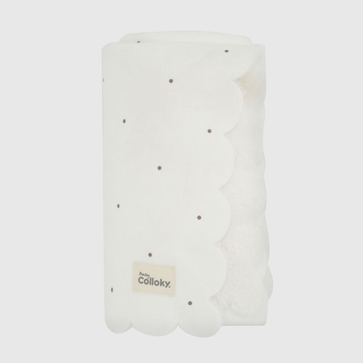 COLLOKY - Manta Beige Unisex bebé