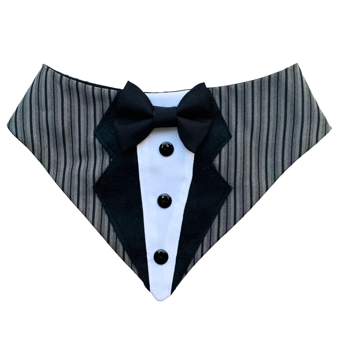 GENERICO - Smoking para Perros y Gatos 2XS - Bandana Diplomatica