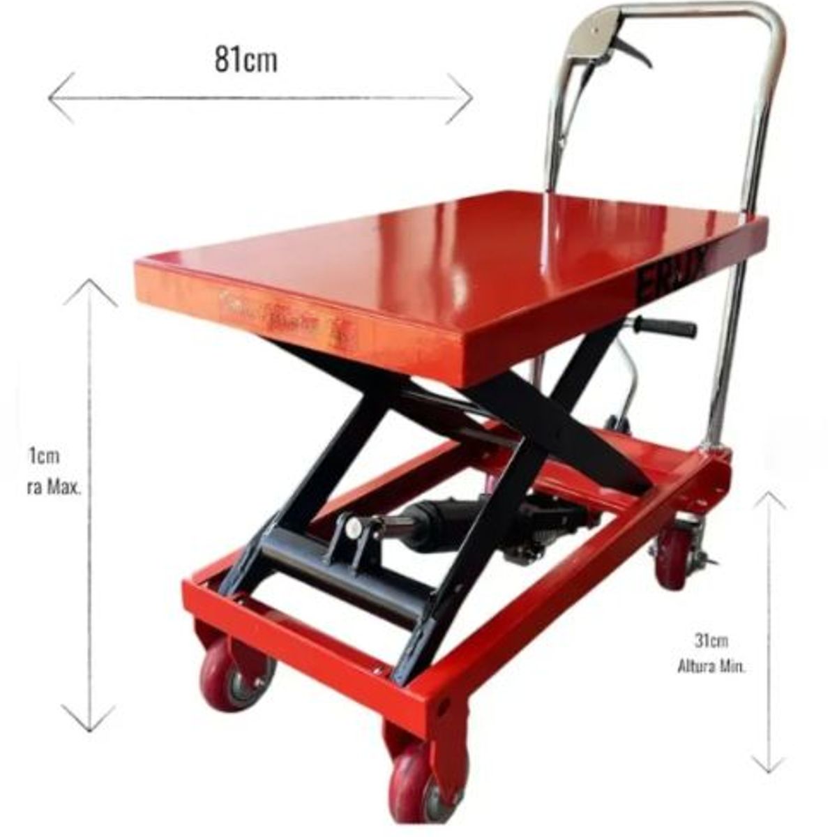 GENERICO - Mesa De Levante Hidráulica 500kg - Lic Japonesa Profesional
