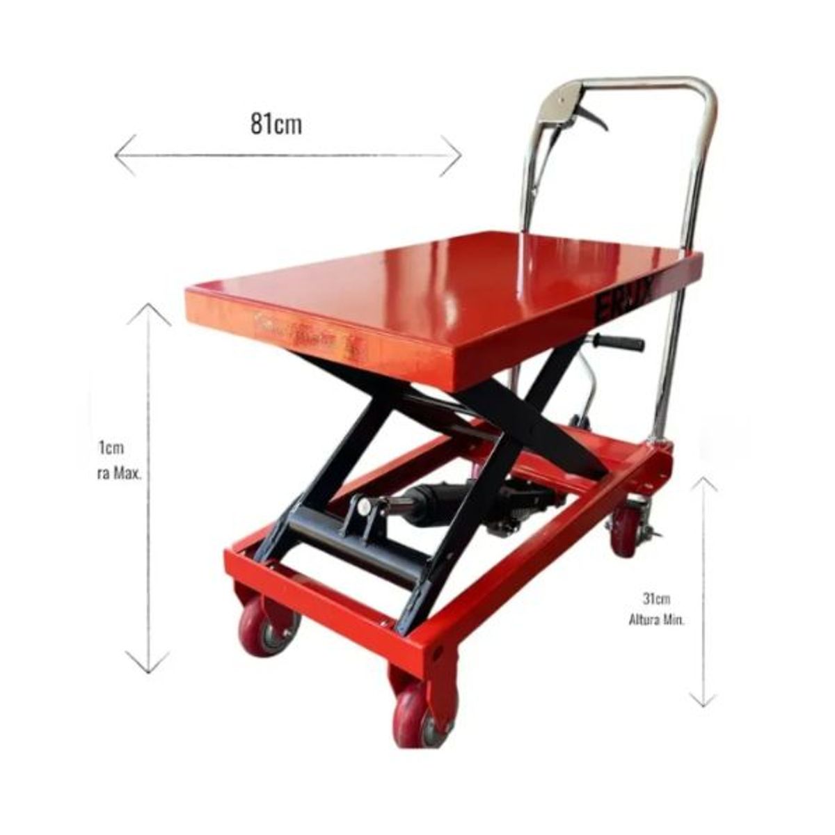 GENERICO - Mesa De Levante Hidráulica 500kg - Lic Japonesa Profesional