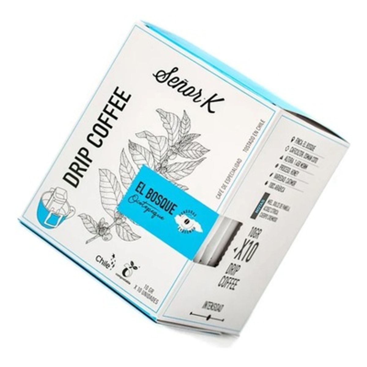 CAFE SEÑOR K - señor K drip coffe el bosque 10u x 10gr