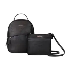 NAUTICA - Pack Leeway Mochila + cartera cruzada negra