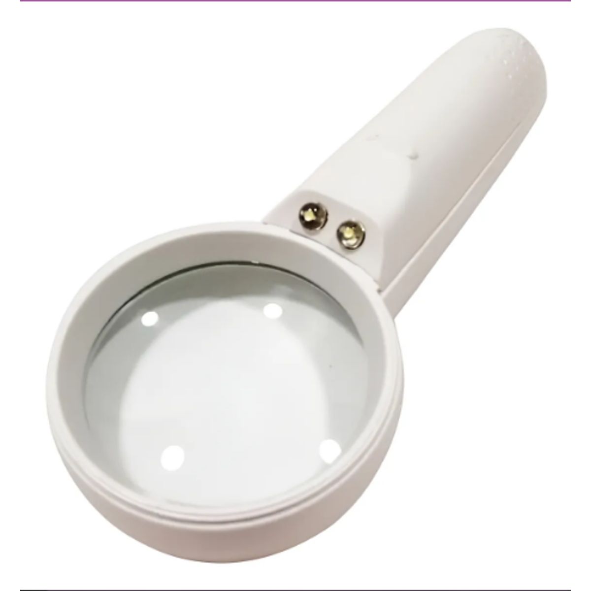 GENERICO - Lupa De Mano Portátil Mg6b-5 Con Iluminación 2 Led
