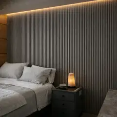 BYB - WALL PANEL PVC 10 PZS 3D 20x250 cm GRIS