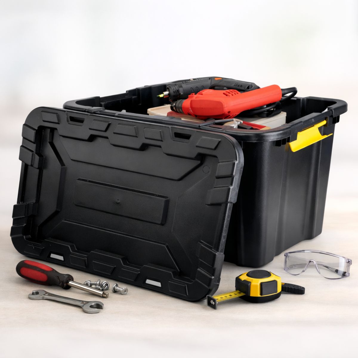 OEM - Caja Organizadora Apiladora 55 Litros