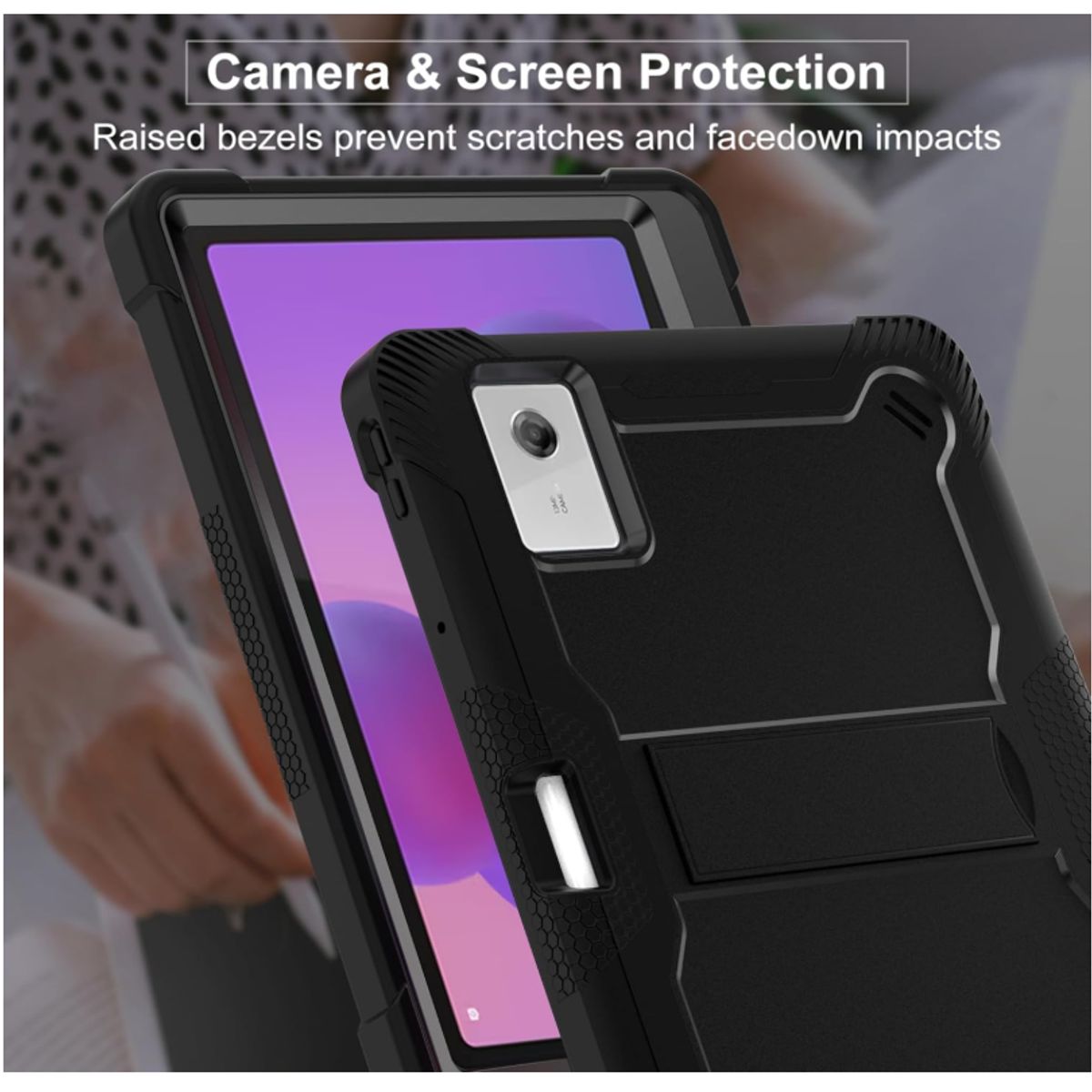 GENERICO - Funda Carcasa Antigolpes 360 Para Tablet lenovo Idea Tab Plus 12.1 TB365FC