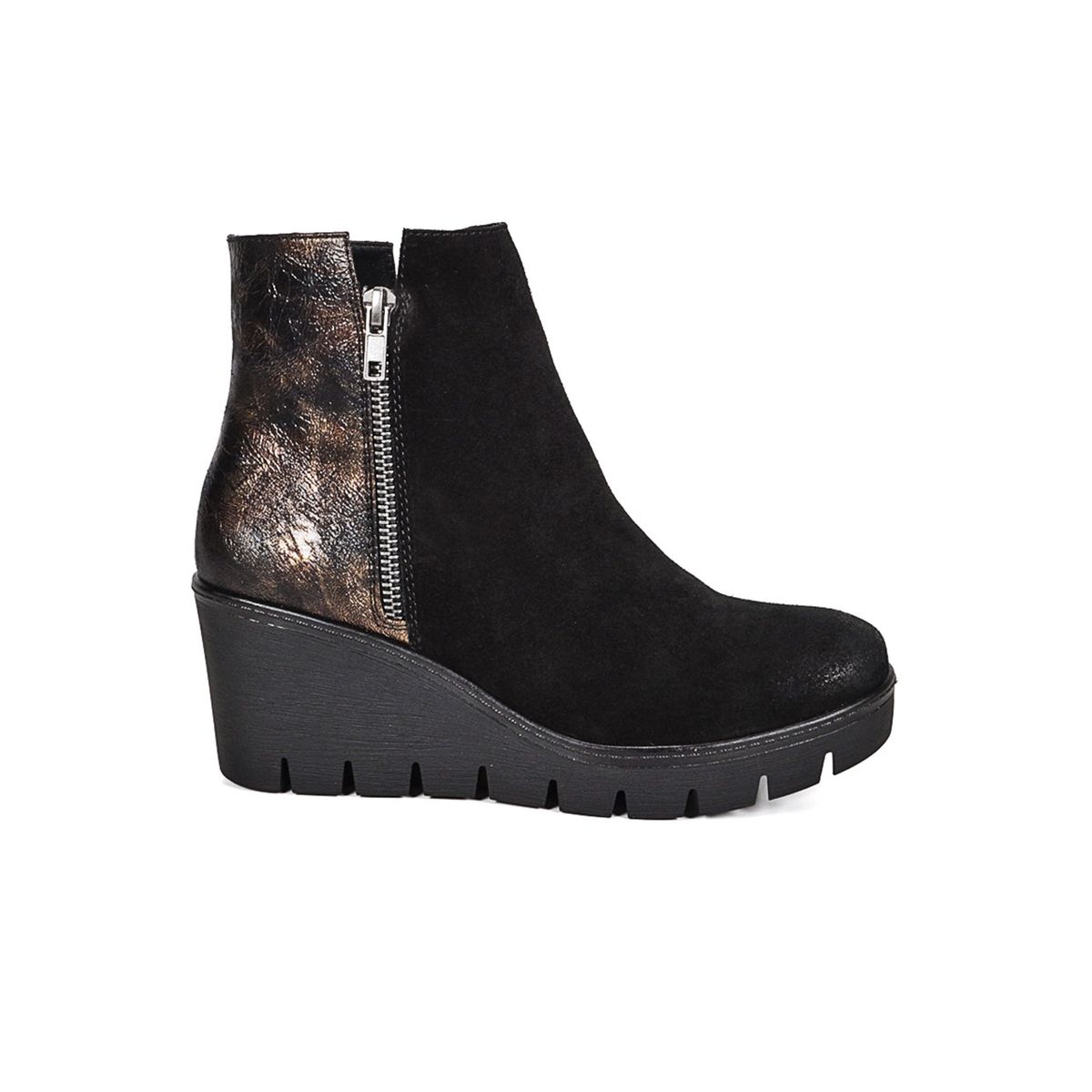 DEGAS - Botín Cuero Francina Negro DEGAS