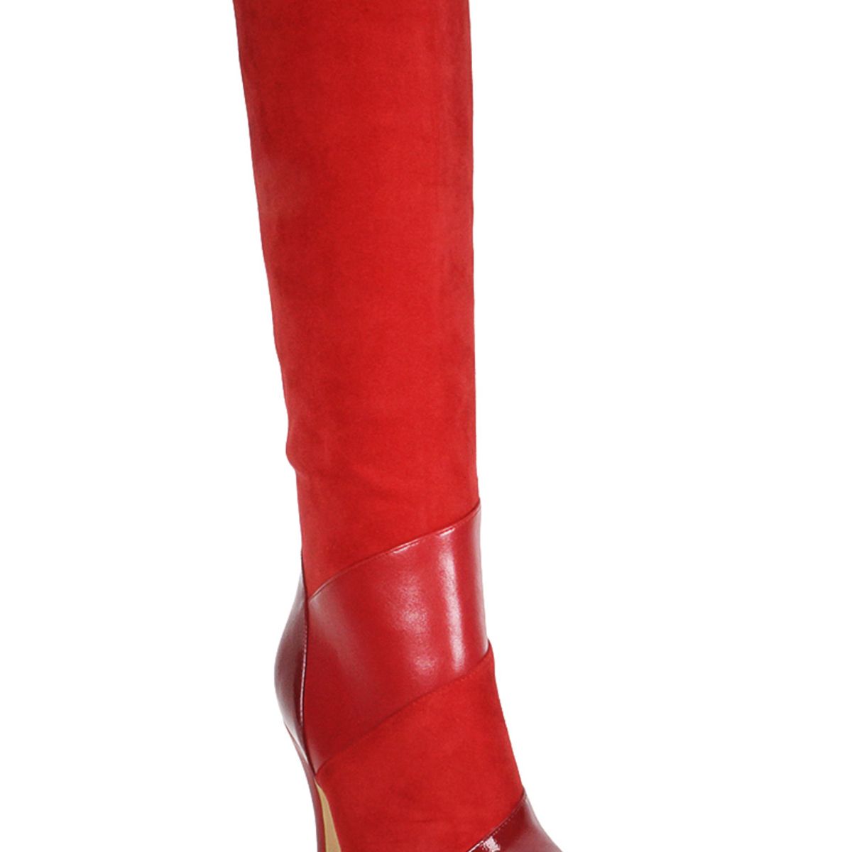 EDA MANZINI - Bota Dánica Rojo EDA MANZINI