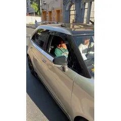 GENERICO - Bota Aguas de Acrílico 2mm plano Negro Brillante a Medida para auto MG3 2019 a 2024