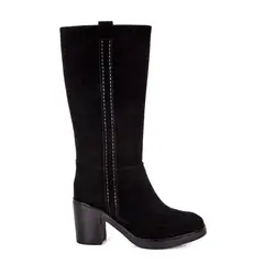 DEGAS - Bota Cuero Editha Negro