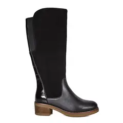 DEGAS - Bota Cuero Davinna Negro