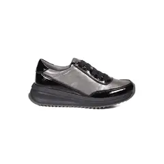DEGAS - Zapatilla Cuero Aniella Negro