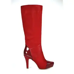 EDA MANZINI - Bota Dánica Rojo