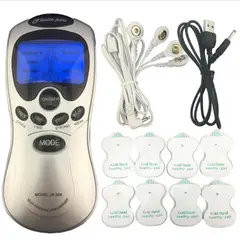 GENERICO - Electrofisico Tens Electro estimulador 8 Parches