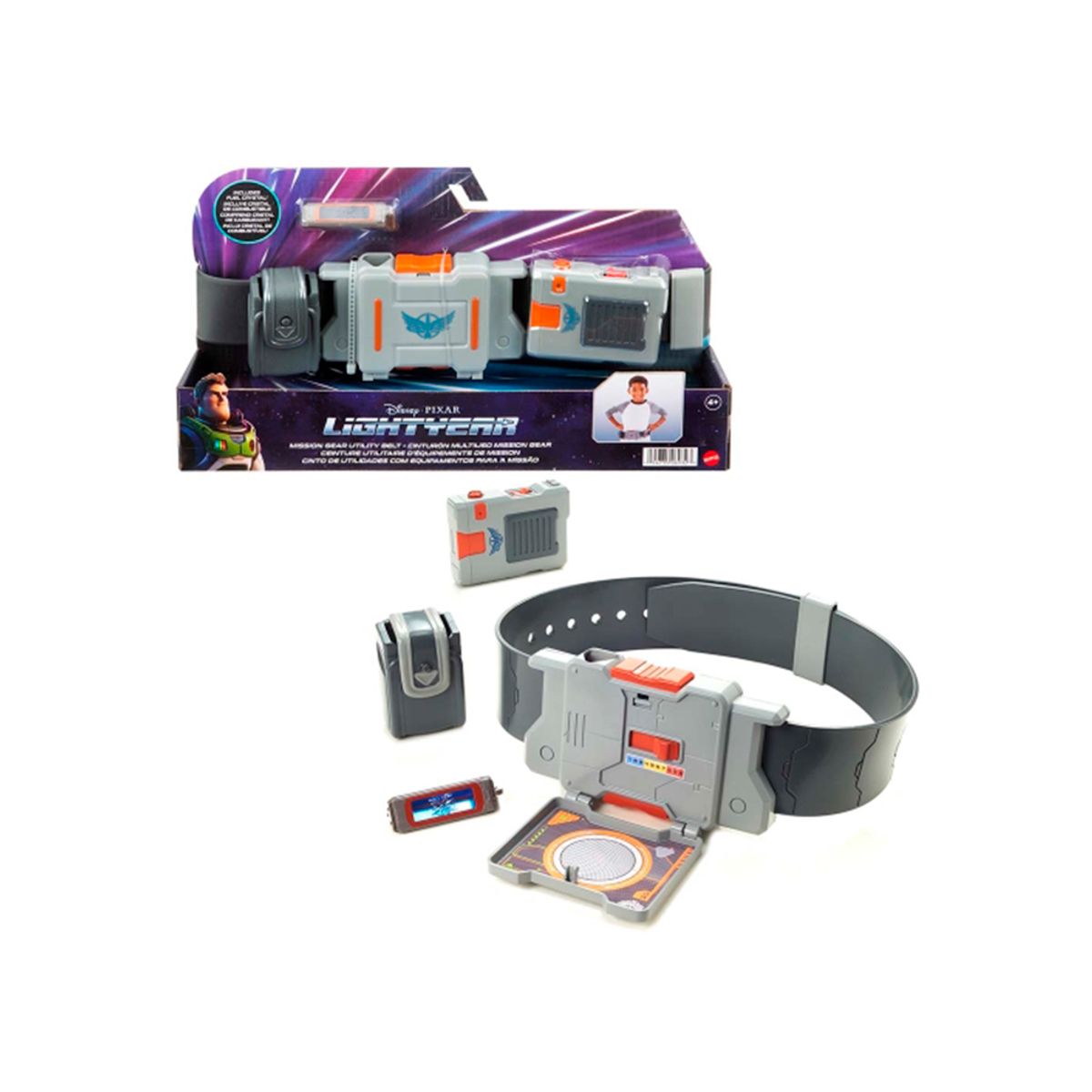 MATTEL - Juguete Disney Pixar Lightyear Cinturón De Buzz