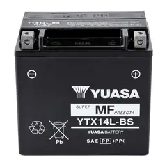 YUASA - Bateria para Moto YTX14-BS 12AH 200CCA