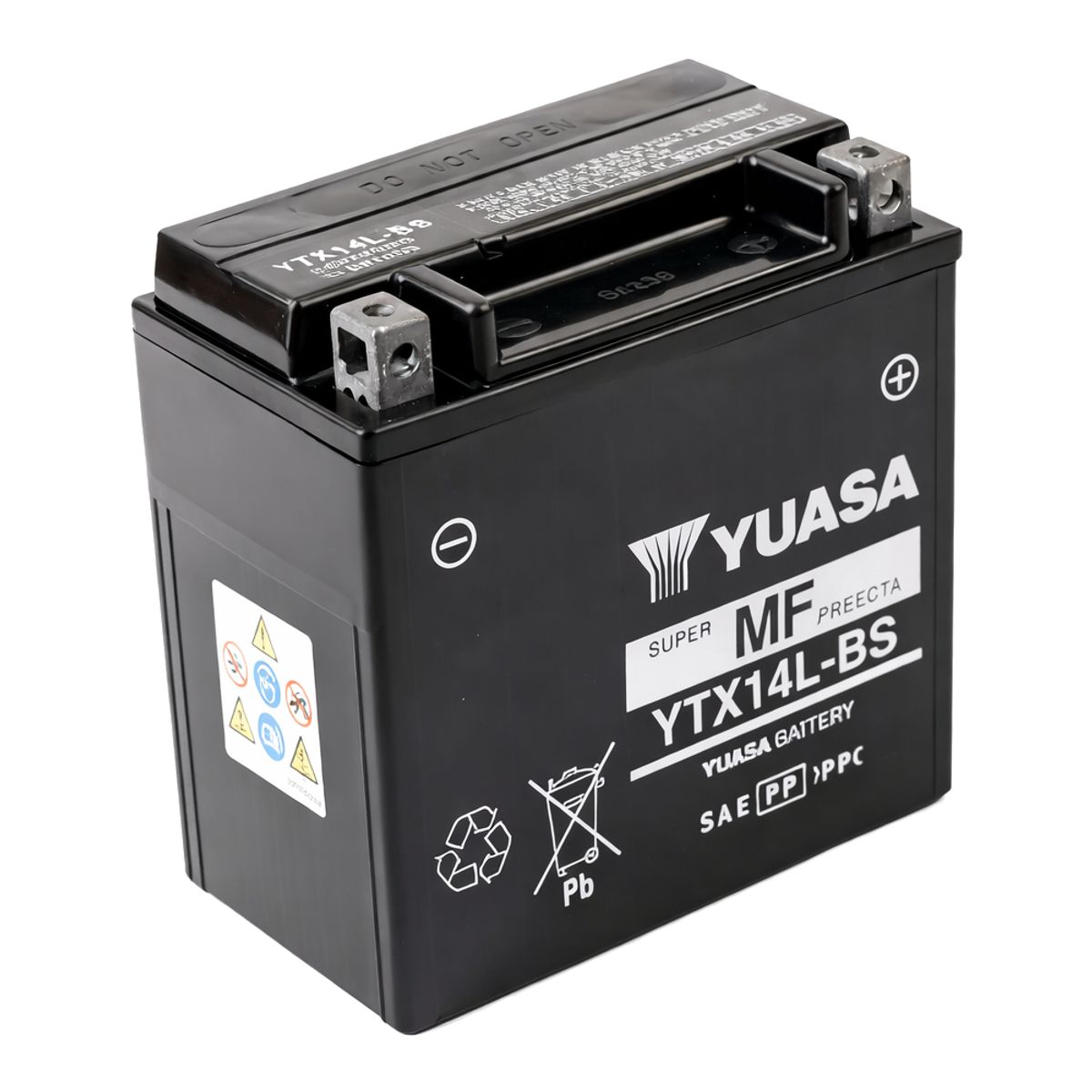 YUASA - Bateria para Moto YTX14-BS 12AH 200CCA