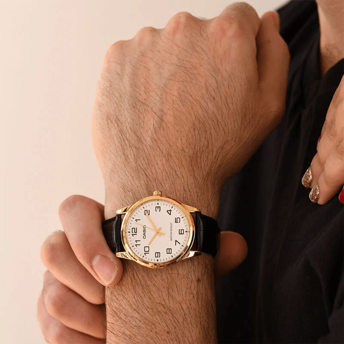 CASIO - RELOJ CASIO MTP-V001GL-7BUDF DORADO HOMBRE