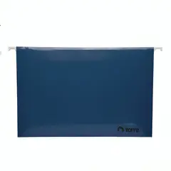 TORRE - Pack 4 Carpeta Colgante con Barra Metálica Azul