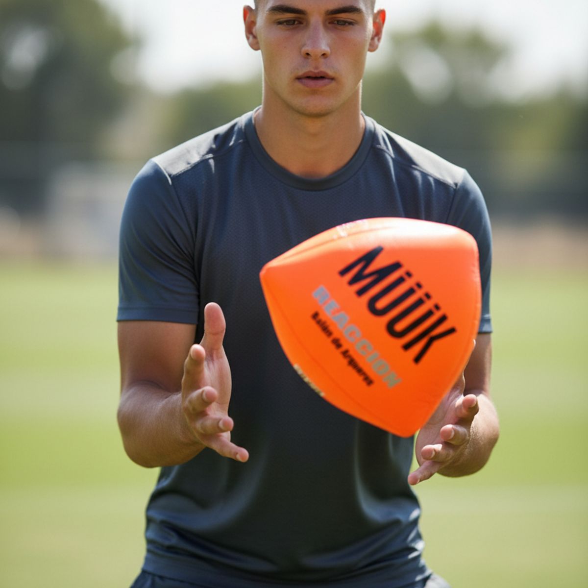 MUUK - BALON DE FUTBOL MUUK REACCION NARANJO N°5