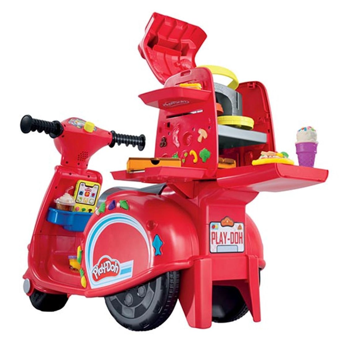 HASBRO - PLAY DOH Moto Scooter Repartidora De Pizzas Juguete