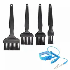 GENERICO - Pack X4 Brochas Antiestáticas mas pulsera