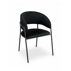 HABITA2 CHILE - SITIAL TERCIOPELO PATAS NEGRAS GLAM