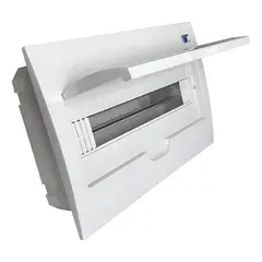 DRL - Tablero Eléctrico Embutido 18 Modulos Tapa Blanca Sec