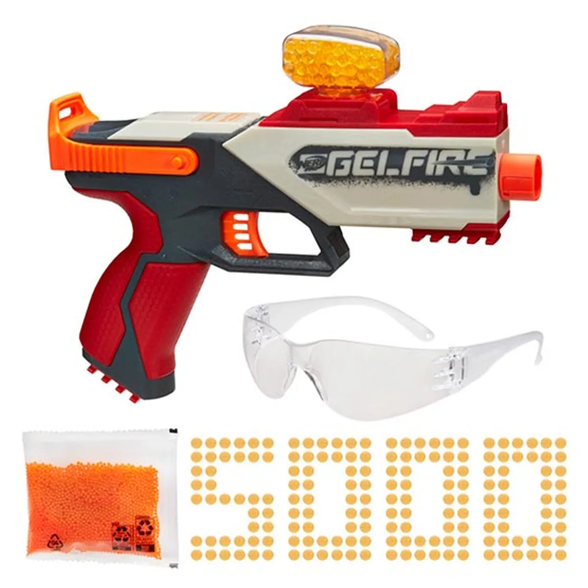 NERF - Nerf Pro Gelfire Legion Lanzador 5000 Cargas Hasbro Pro Gelfire