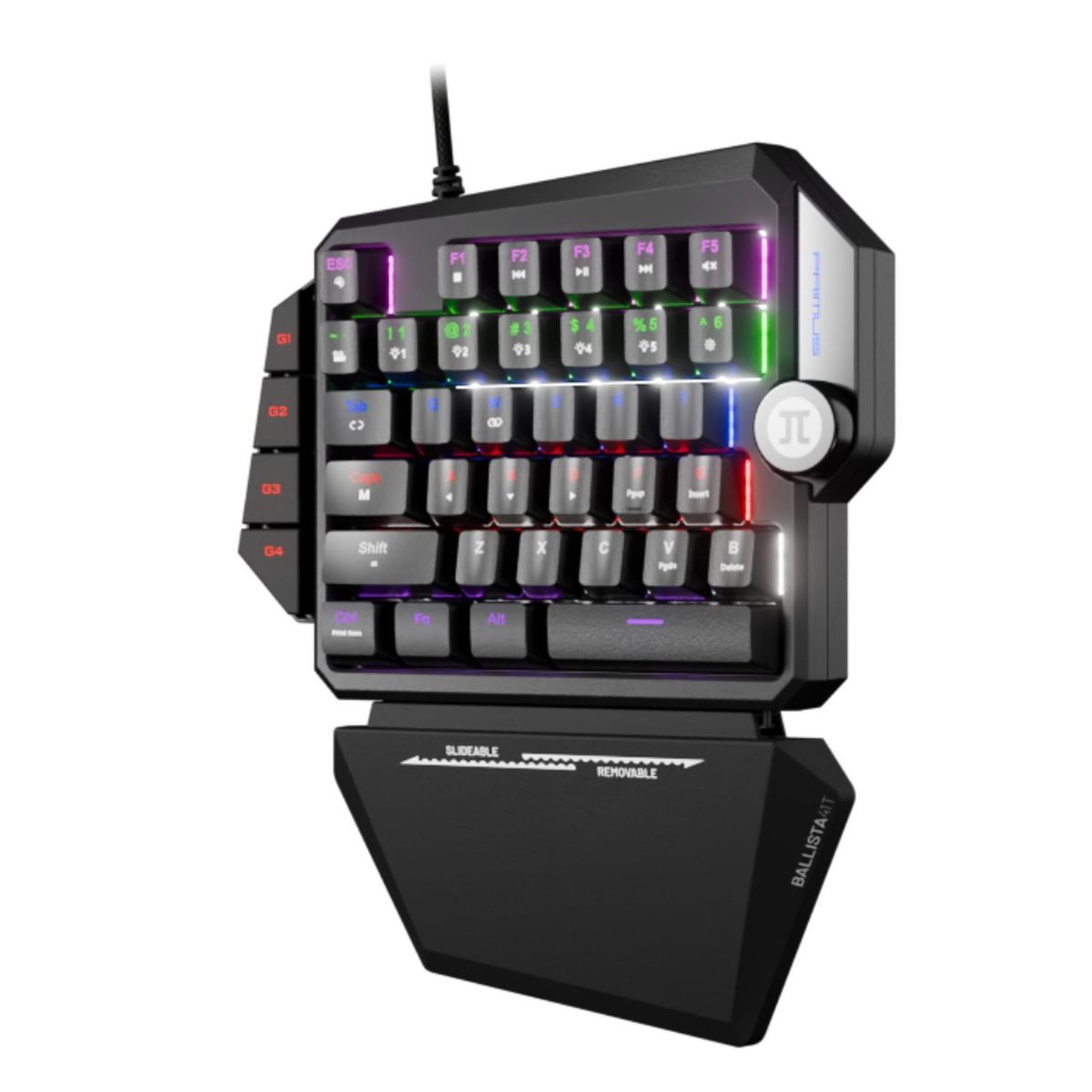 PRIMUS - Teclado Gamer mecanico Primus RGB de una mano