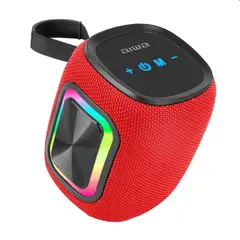 AIWA - Parlante Bluetooth 12W con FM y Luces RGB