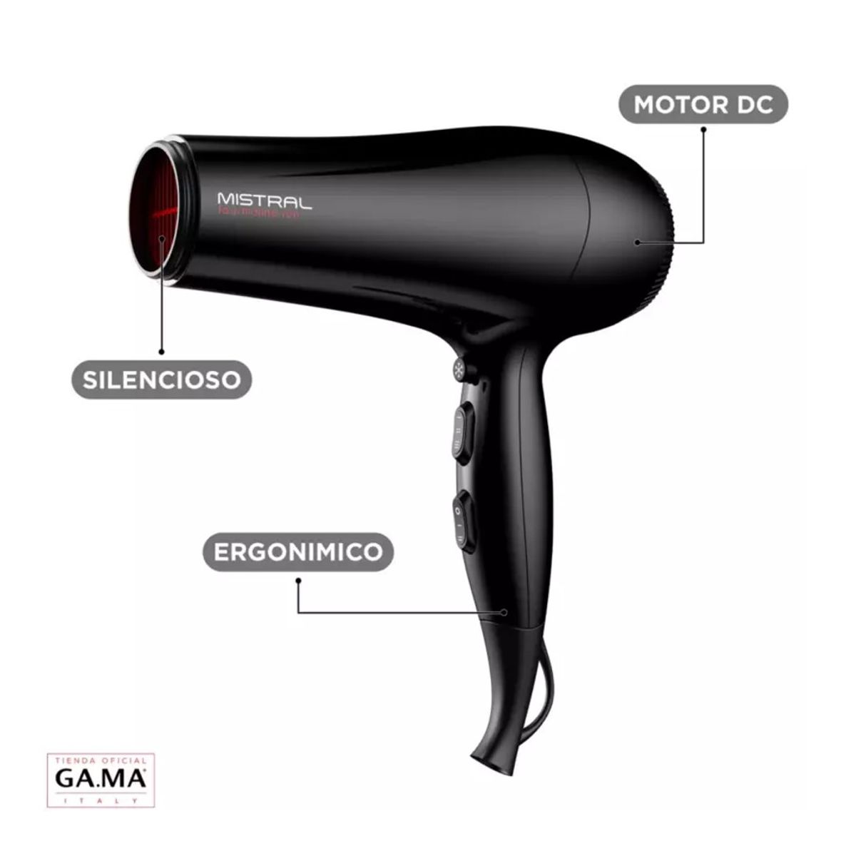 GAMA - SECADOR DE PELO GAMA MISTRAL 2200W