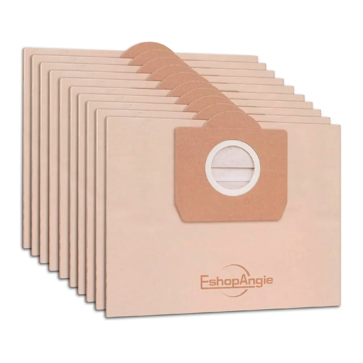 OFERTABKN - Set 10 Bolsas Papel Aspiradora Karcher Wd3 Mv3 Se4001 Nt20