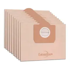 OFERTABKN - Set 10 Bolsas Papel Aspiradora Karcher Wd3 Mv3 Se4001 Nt20
