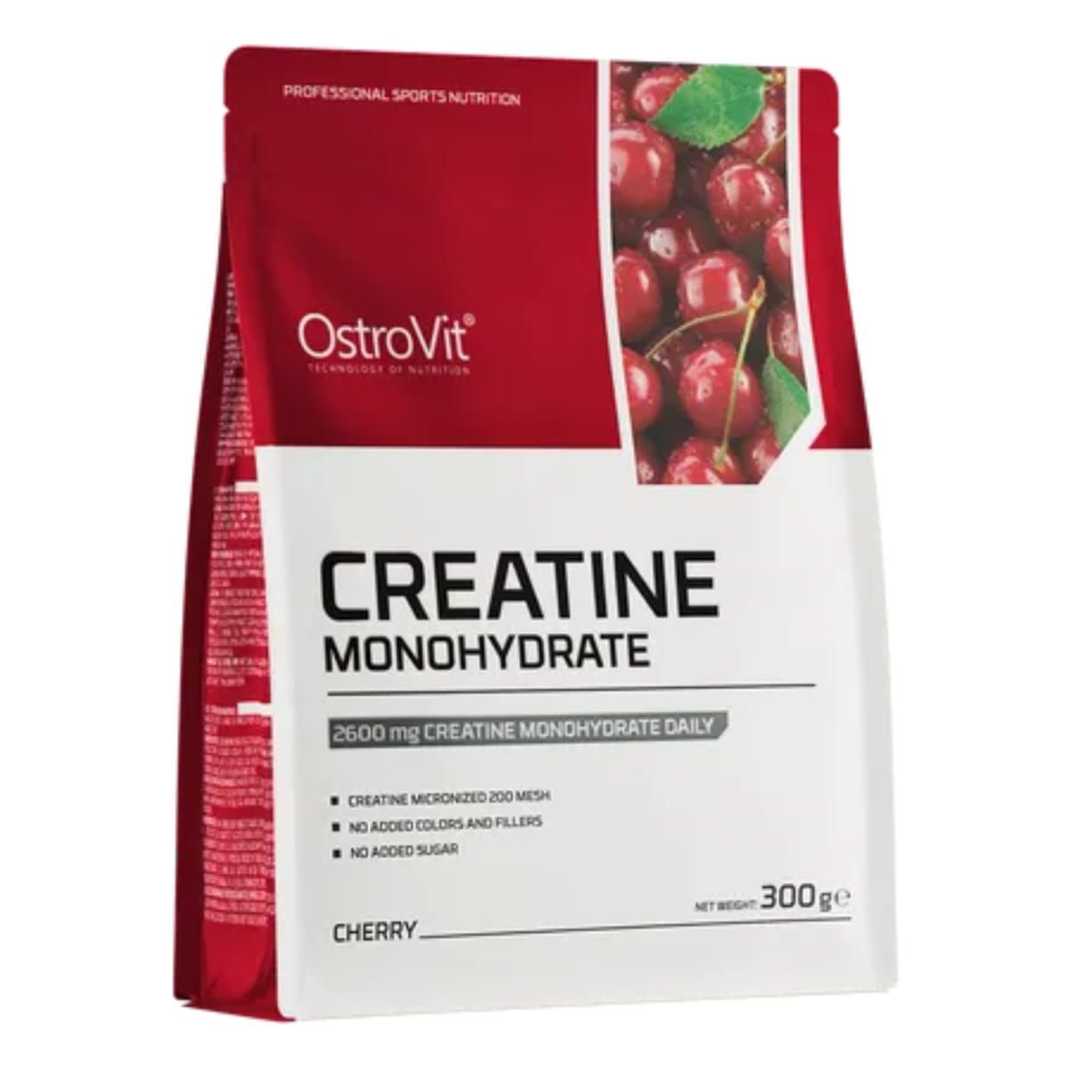 OSTROVIT - Creatina Monohidratada Ostrovit 300 Grs CEREZA