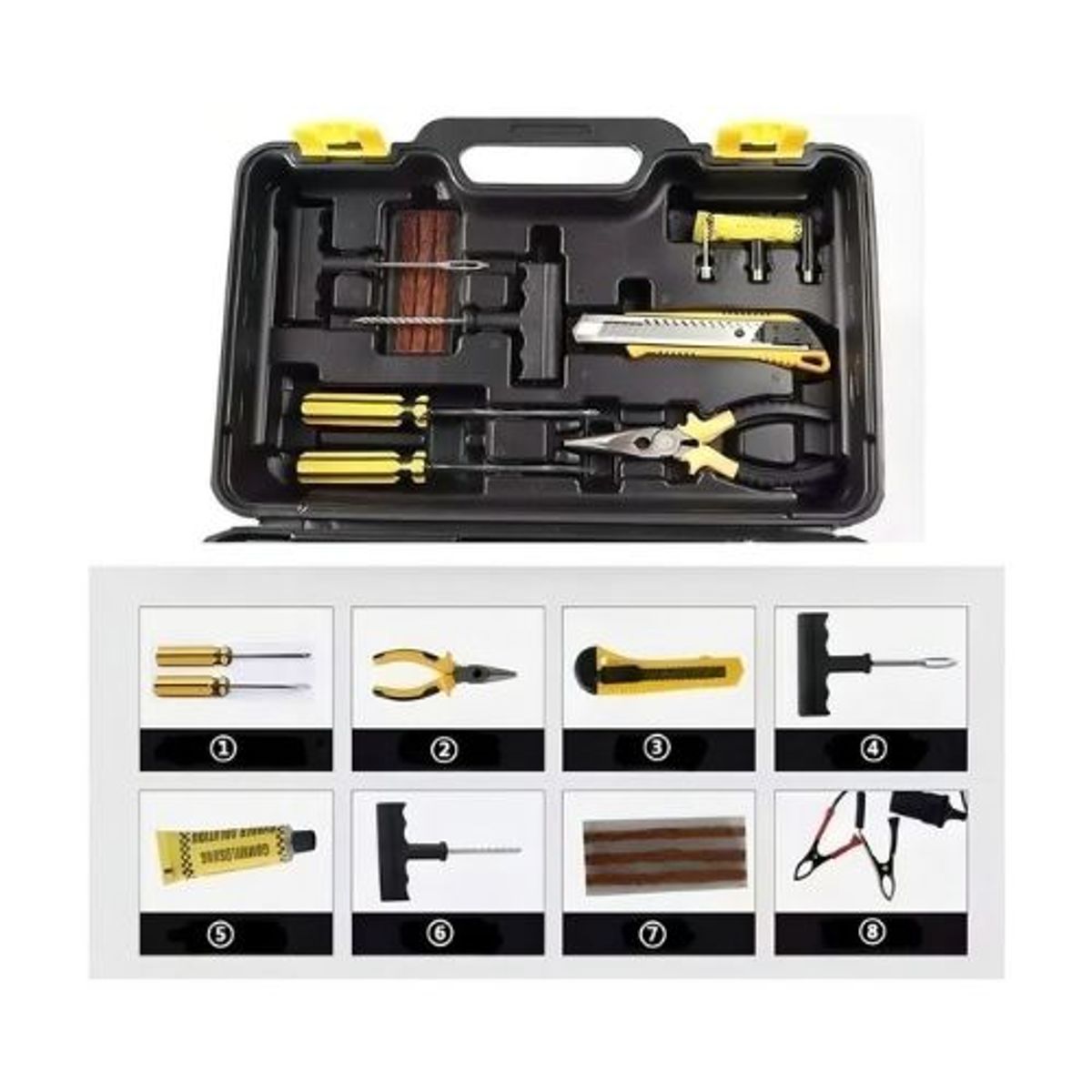 GENERICO - Compresor de Aire Astr Doble Cilindro 70LMin Negro 150PSI Portátil