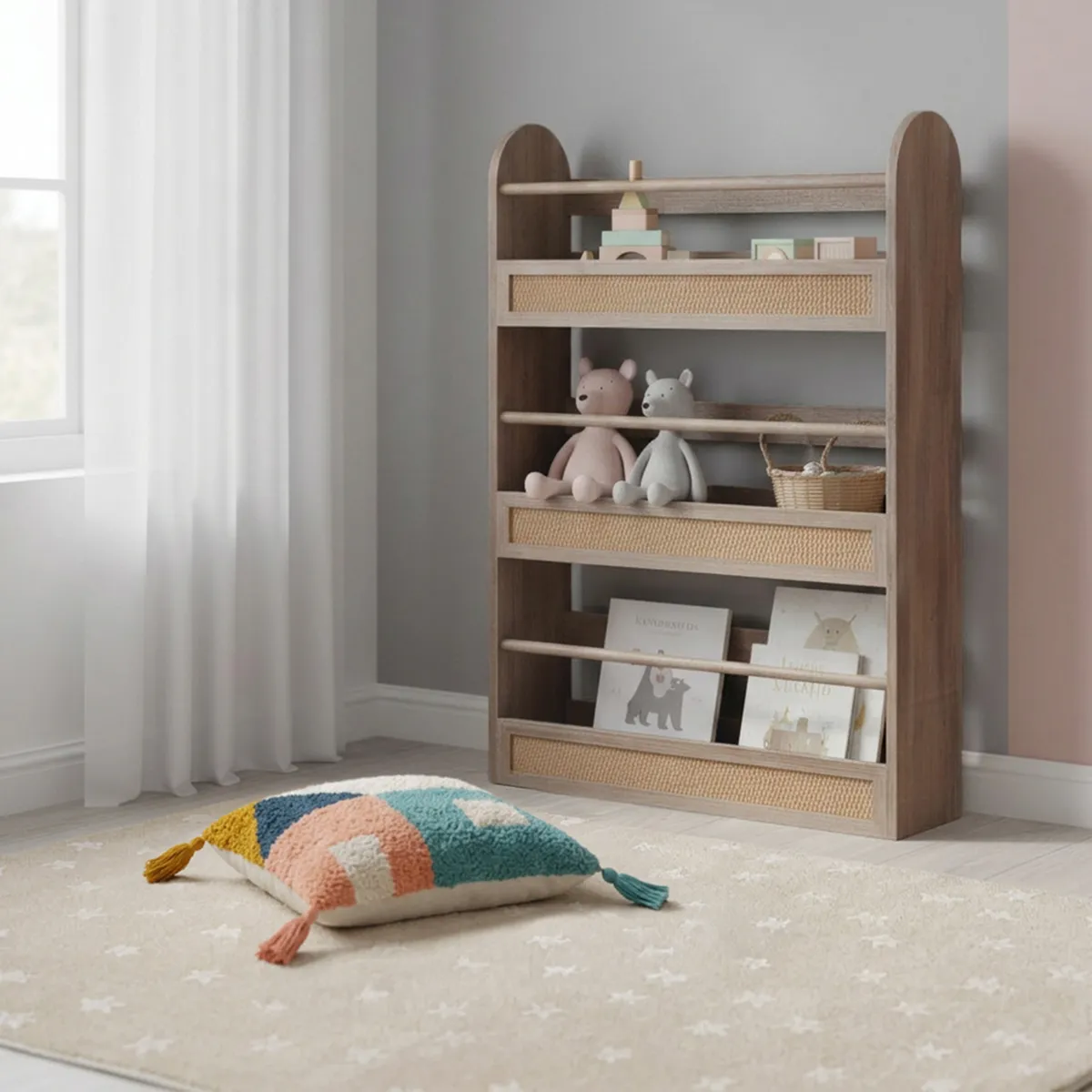 FORM DESIGN - Librero Infantil Azalea Triple Natural Form