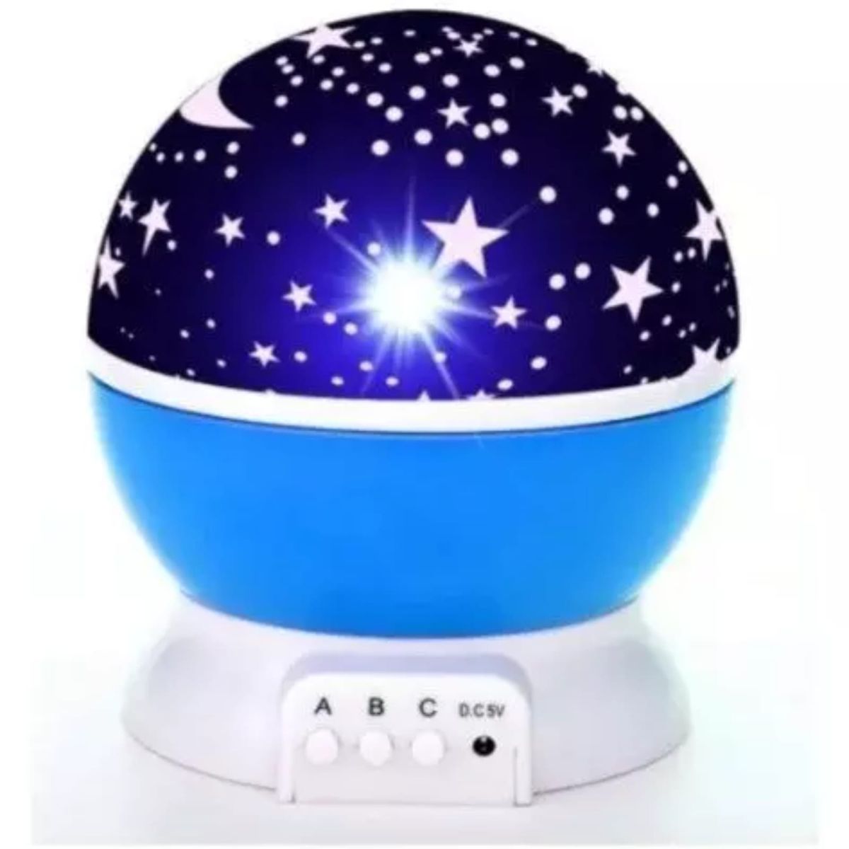 MOVI - Lampara Led Espantacucos Proyector Luz Estrellas Mesa Niños