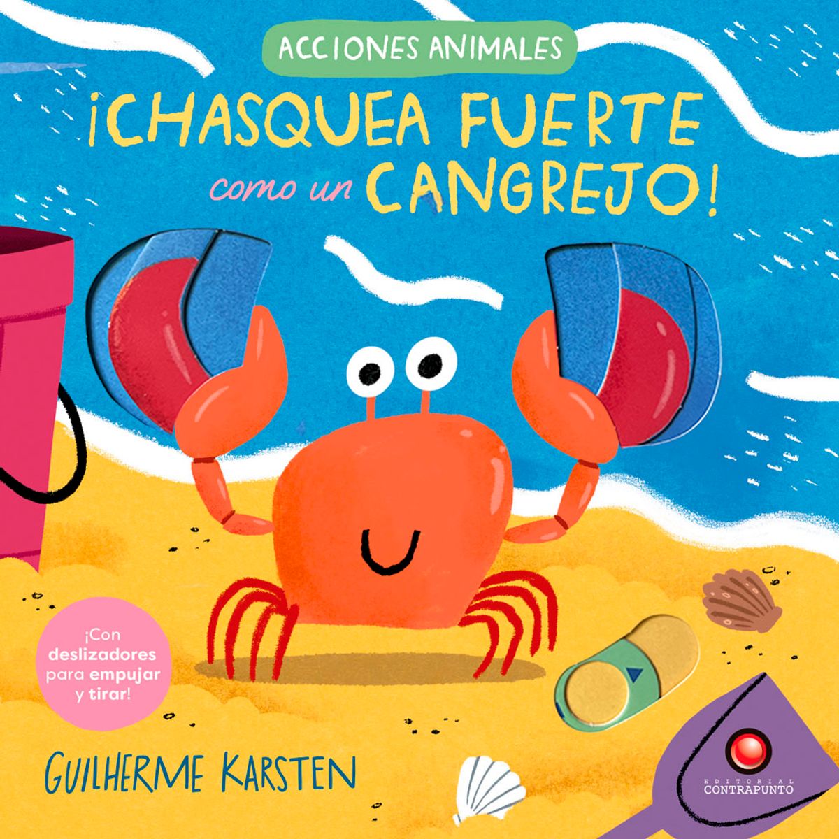 EDITORIAL CONTRAPUNTO - Chasquea fuerte como un cangrejo! Acciones animales