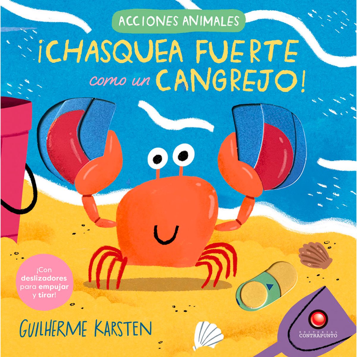 EDITORIAL CONTRAPUNTO - Chasquea fuerte como un cangrejo! Acciones animales