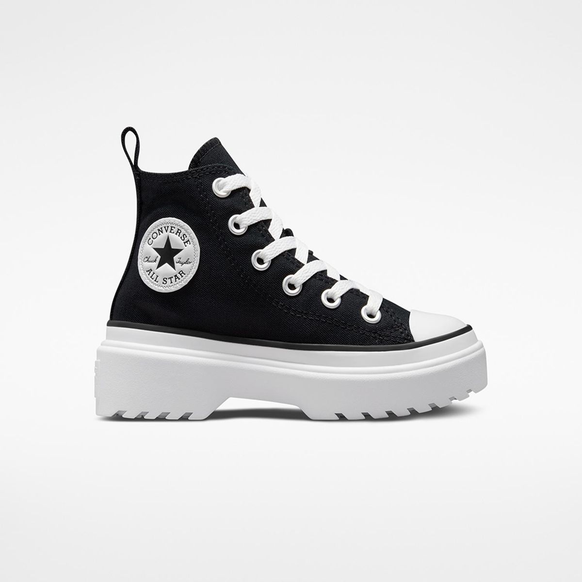 CONVERSE - Zapatilla Converse Chuck Taylor All Star Lugged Lift Niños Negro
